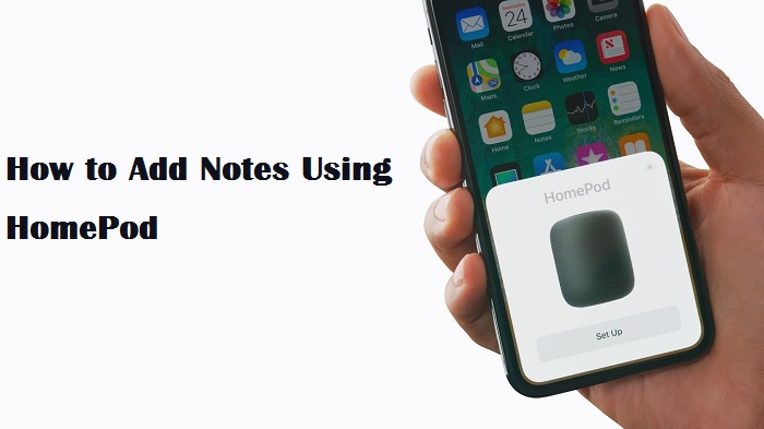 notes using homepod